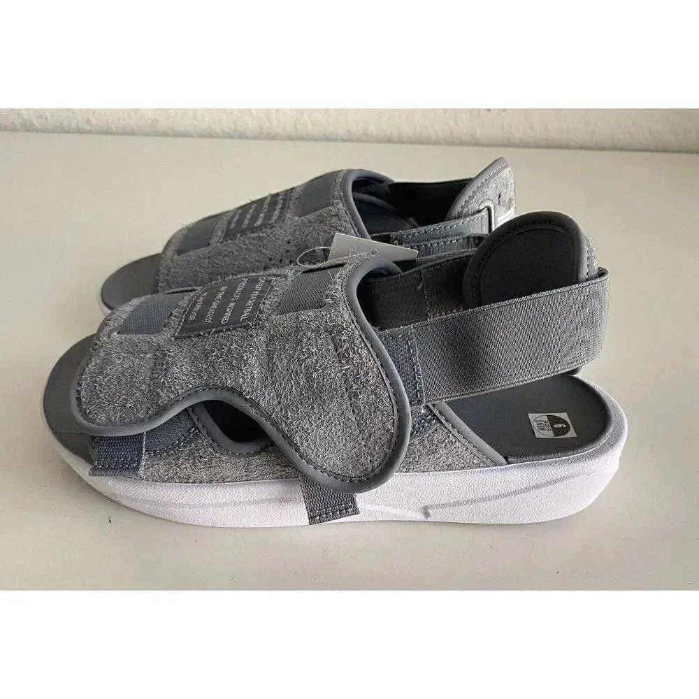 NIKE AIR JORDAN LS Slides‎ Winter Grey Men’s Sz 9 DJ9857-002 NEW